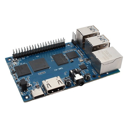 Placa De Desenvolvimento Banana Pi 16gb Rom 8gb Ram Arduino