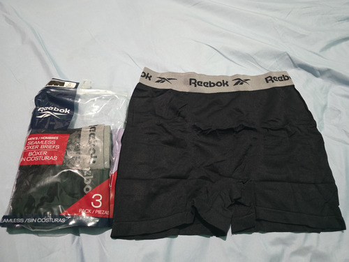 Calzoncillos Boxer Rebook Para Hombre - Comodidad Total 3pza