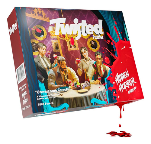 Serie De Terror Oculta De Twisted Puzzles: Los Invitados No
