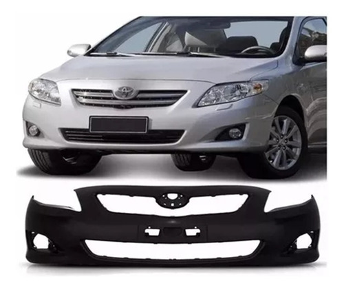 Paragolpe Del. Toyota Corolla 2008 2009 2010 2011 Negro