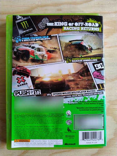 Dirt 2 Xbox360 (Usado)