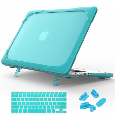 Mektron - Carcasa Rígida De Goma Para Macbook Pro De 15 PuLG