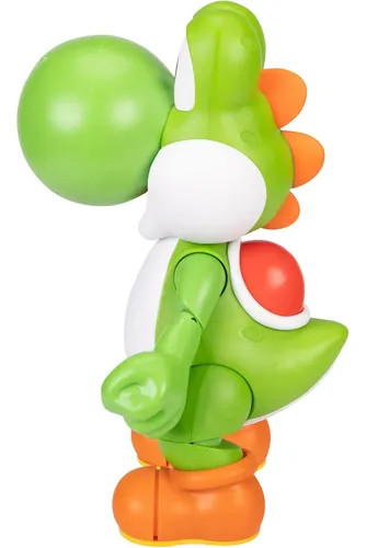 Yoshi Figura Super Mario Let's Go 30 Centímetros Interactivo