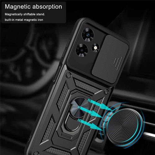Funda For Infinix Hot 30 30i Protección Tener Vidrio Membra