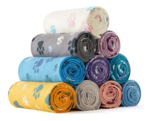 Imagen 1 de 2 de Manta Polar Para Perro / Gato / Mascota Invierno 90x120cm