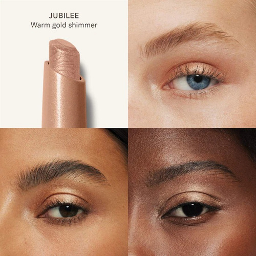 Ilia Eye Stylus Shadow Stick - Long-lasting Cream Eyeshadow Jubilee - Shimmer Warm Gold