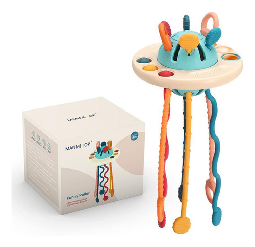 Brinquedo Sensorial Para Bebês Com Cordão Montessori Com Cai