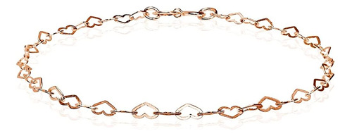 Hoops & Loops Pulsera De Tenis De Plata De Ley 925 Con Lazo 