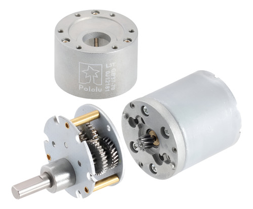 Motorreductor 37dx70l Mm Hp 12v 50:1 Encoder 64 Cpr Pololu
