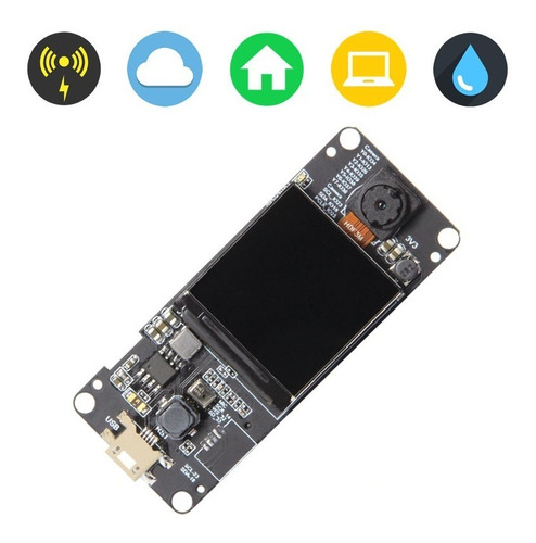 Imagen 2 de 7 de Ttgo T-camera Plus Esp32 Spram Camara Mpu6050 Mic Wifi Sd Bt