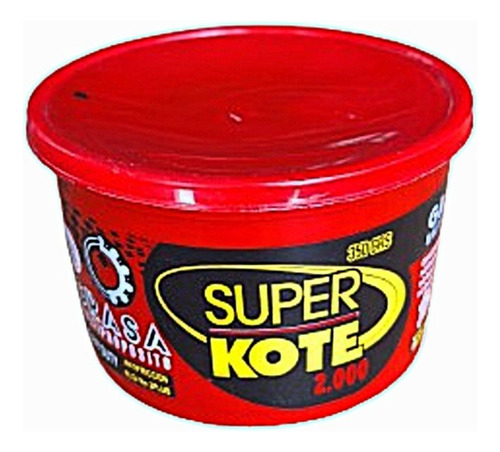 Grasa Roja Multiproposito Super Kote 2.000 Heavy Duty  350gr