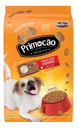 Alimento Primoção Premium Original  para perro adulto de raza mini y pequeña sabor carne y arroz en bolsa de 10.1kg