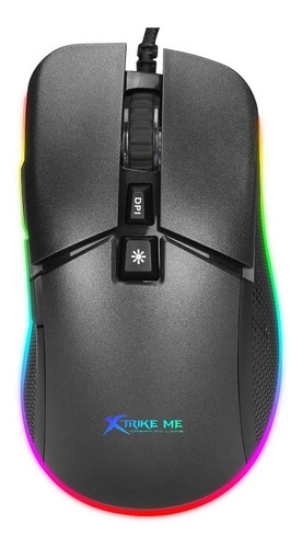 Imagen 1 de 6 de Mouse Gamer Xtrike Me Gm-310 Con Luz Rgb Optico Pc Gamer