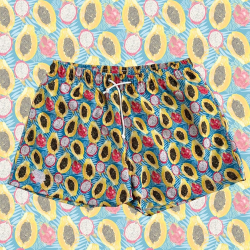 Imagen 2 de 4 de Traje De Baño Hombre Granada Pecora Argentina Short Malla