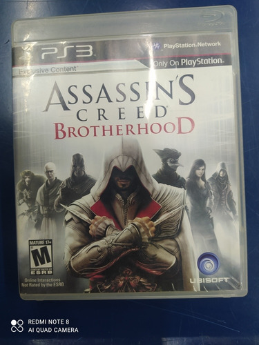 Assassin's Creed Brotherhood Pará Ps3 Fisico Original