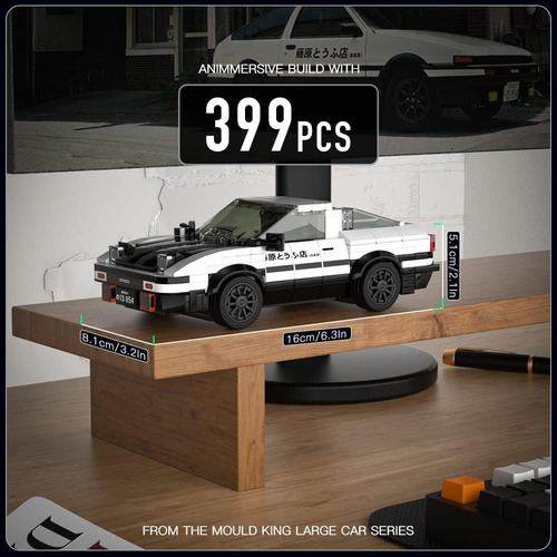 Mould King Ae86 Initial D Juego De Construcción De...