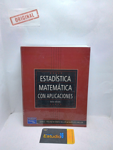 Estadisticas Matematicas Con Aplicaciones