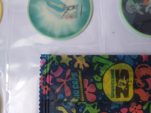 Colección Completa - Caps - Tazos Bob Sponja De Vuala (Usado)