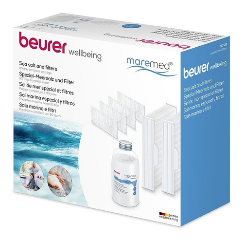 Set De Refacciones Para Purificador De Aire Mk500 Beurer Color Blanco
