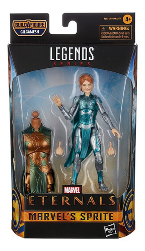 Boneco Marvel Legends Build A Figure Eternals Sprite F0551