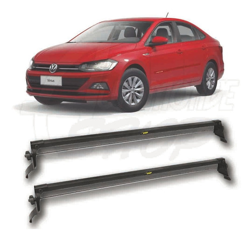 Rack De Teto Vhip Fix.porta Vw Virtus Tds Polo 18-22 C.1025