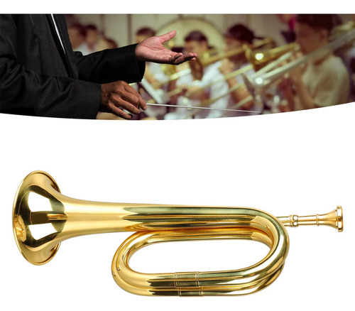 C Clave Trompeta Estilo Militar Latón Trompeta Cornetas