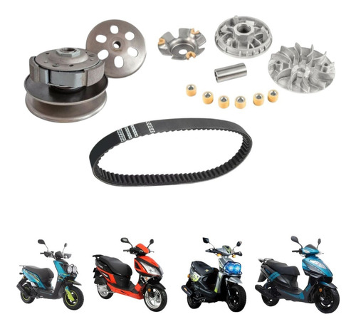 Transmision Para Motoneta Completa Gs150 Modena150