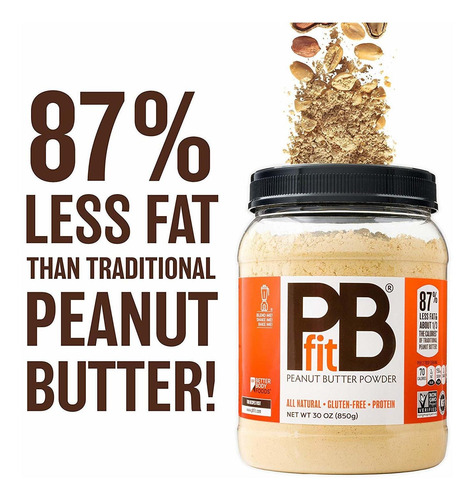 Pbfit Todos Los Naturales De Mantequilla De Maní En Polvo, P