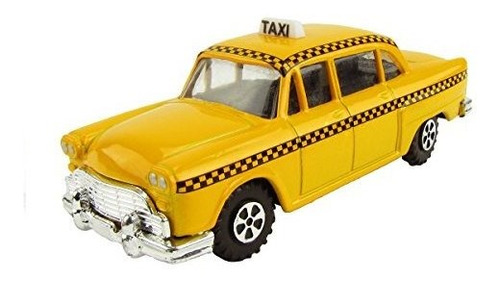 Sacapunta - Treasure Gurus Miniature Nyc Checker Taxi Cab Di