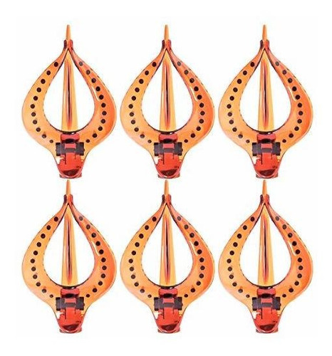 Pinzas - Rc Roche Ornament 6 Pcs Womens Hollow Vintage Elega