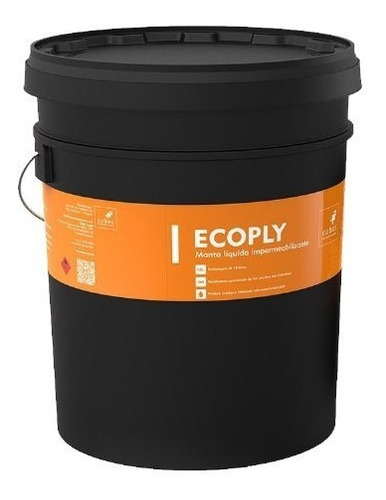 Ecoply Atóxica Impermeabilizante Lajes Cx De Água 3,6 L