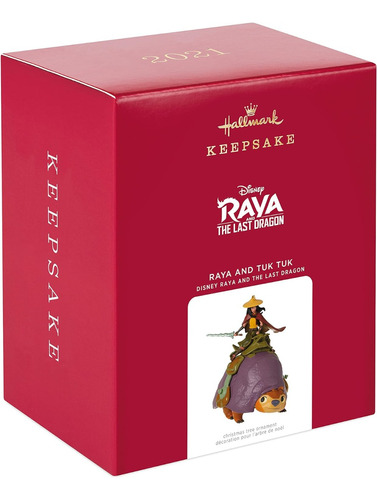 Esfera Hallmark Keepsake Raya Y El Último Dragón Y Tuk Tuk 