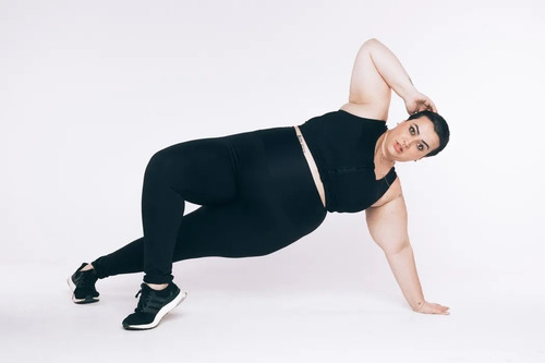Imagem 3 de 6 de Top Alta Sust. Phelps Plus Size C/ Zíper Preto Wonder Size