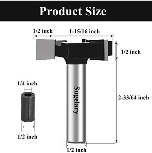 Cnc Spoilboard Surfacing Router Bit 1 2 Shank Carburo Punta