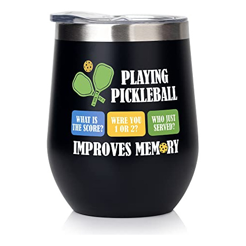 Regalos De Pickleball Mujeres Y Hombres, Taza De Acero ...