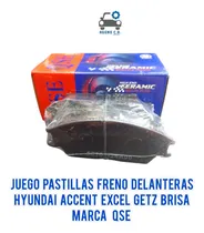 Comprar Pastillas Freno Delanteras Hyundai Accent Excel Getz Brisa
