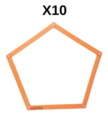 Imagen 1 de 7 de Pentagono De Coordinacion Fleje Rigido Pack Por 10
