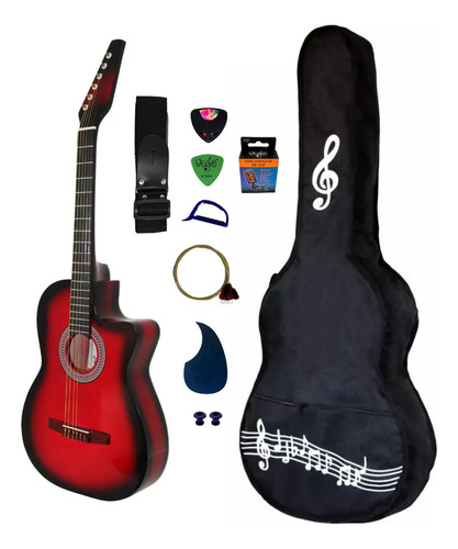 Kit Guitarra Rockera Rebel Vego
