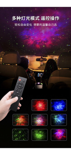 Proyector De Estrellas Astronautas Luz De Noche For Niños