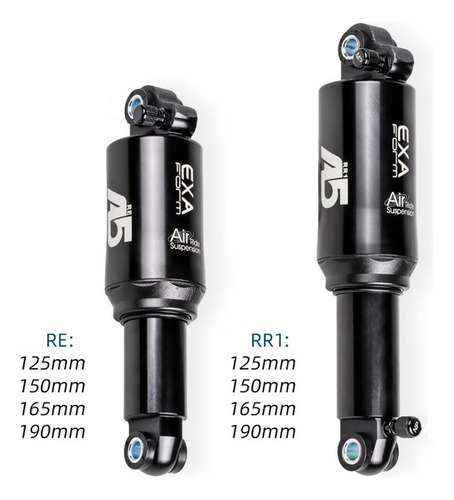 Amortecedor Traseiro De Mountain Bike Air 125mm.