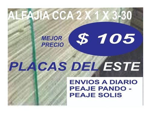 Imagen 3 de 3 de Tabla Deck Cca 1 X 4 X 3.30 Mejor Precio Placas Del Este