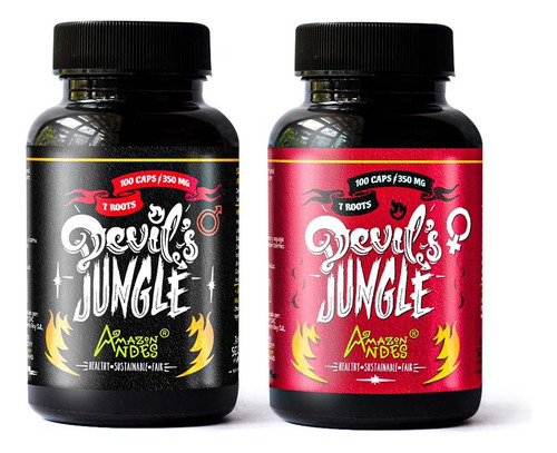 Pack Para Parejas (devil´s Jungle Para Hombre Y Mujer)