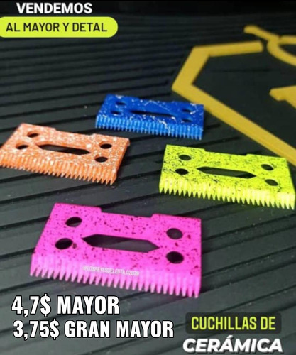 Imagen 1 de 1 de Cuchillas De Cerámica Para Maquinas De Afeitar Wahl