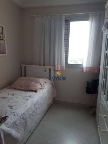 Apartamento Com 3 Dormitórios À Venda, 83 M² Por R$ 370.000,00 - Jardim Paulista - São José Dos Campos/sp - Ap1284