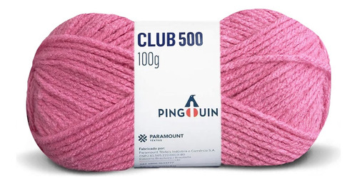 Lã Club 500 Tricô Pingouin Novelo 200m 100g (500 Tex) Cor 4302 - Soft