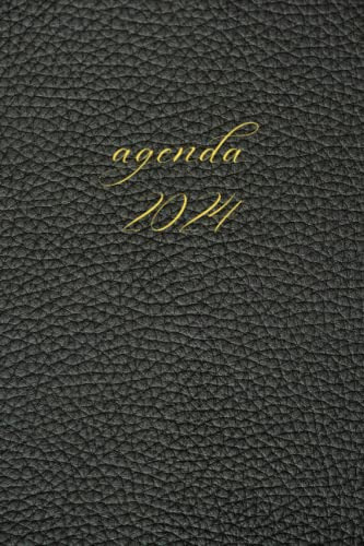 Agenda 2024 Semana Vista: 12 Meses Enero A Diciembre Planifi