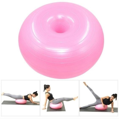 Balon Donut Fitness Ball Ejercicio Yoga Pilates 60 Cms