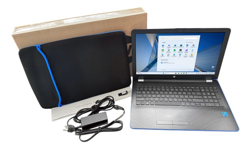 Laptop Hp Pentium N3710 Hd 15.6'' Ssd 250gb Ram 8gb + Funda