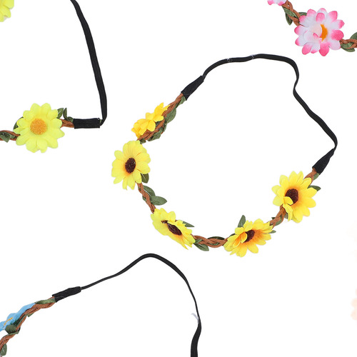 Diadema De Flores, 13 Unidades, Corona Multifuncional
