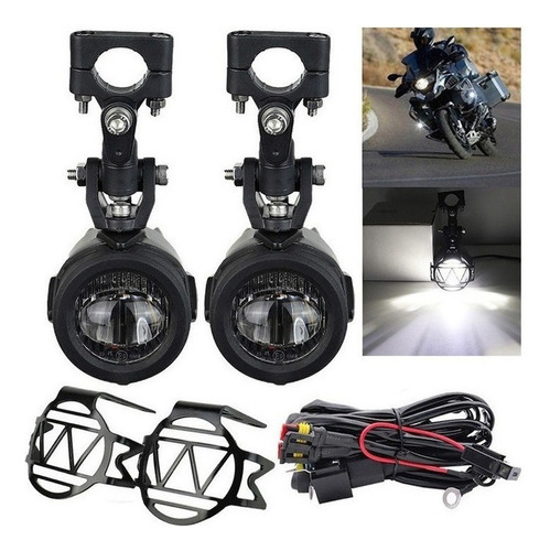 40w Motocicleta Led Auxiliar Antiniebla Foco Bmw 1200gs F800